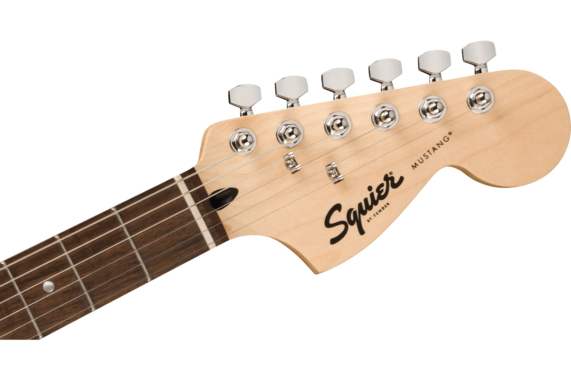 Squier FSR Sonic Mustang, Graffiti Yellow - Image 5