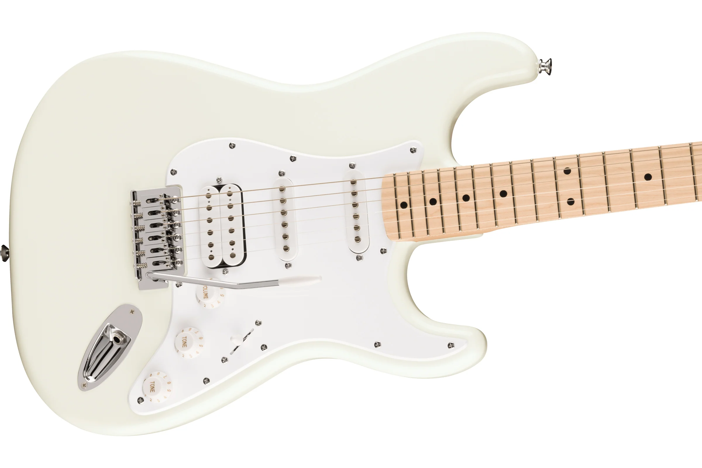 Squier FSR Sonic Stratocaster HSS, Arctic White - Image 3