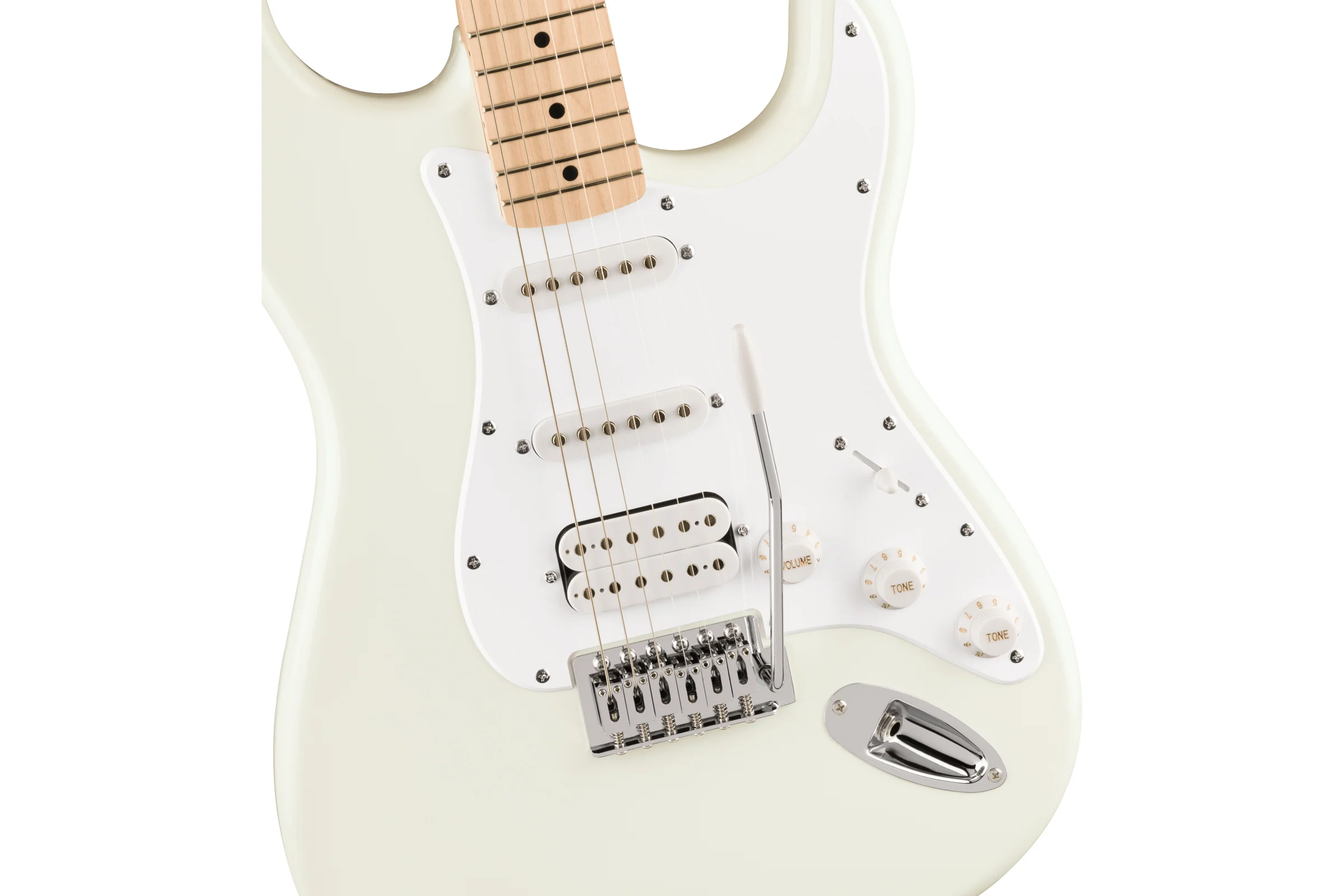 Squier FSR Sonic Stratocaster HSS, Arctic White - Image 4