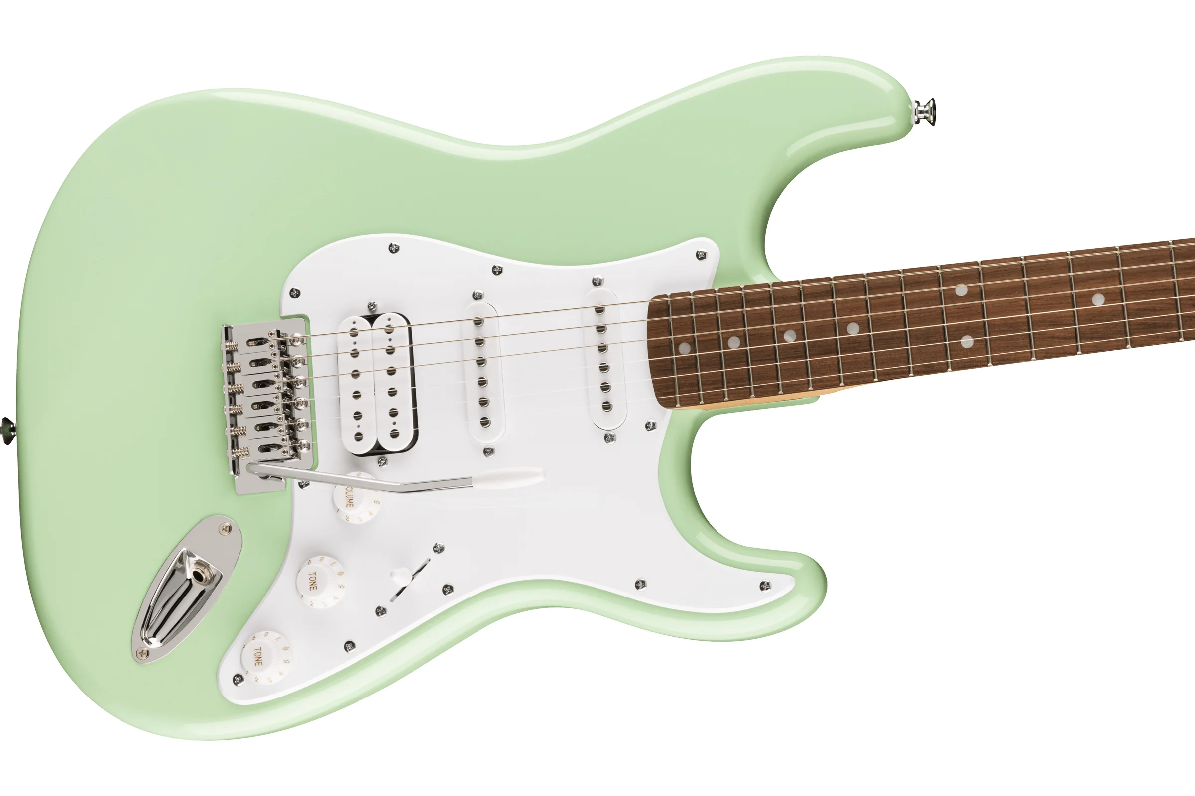 Squier FSR Sonic Stratocaster HSS, Surf Green - Image 3