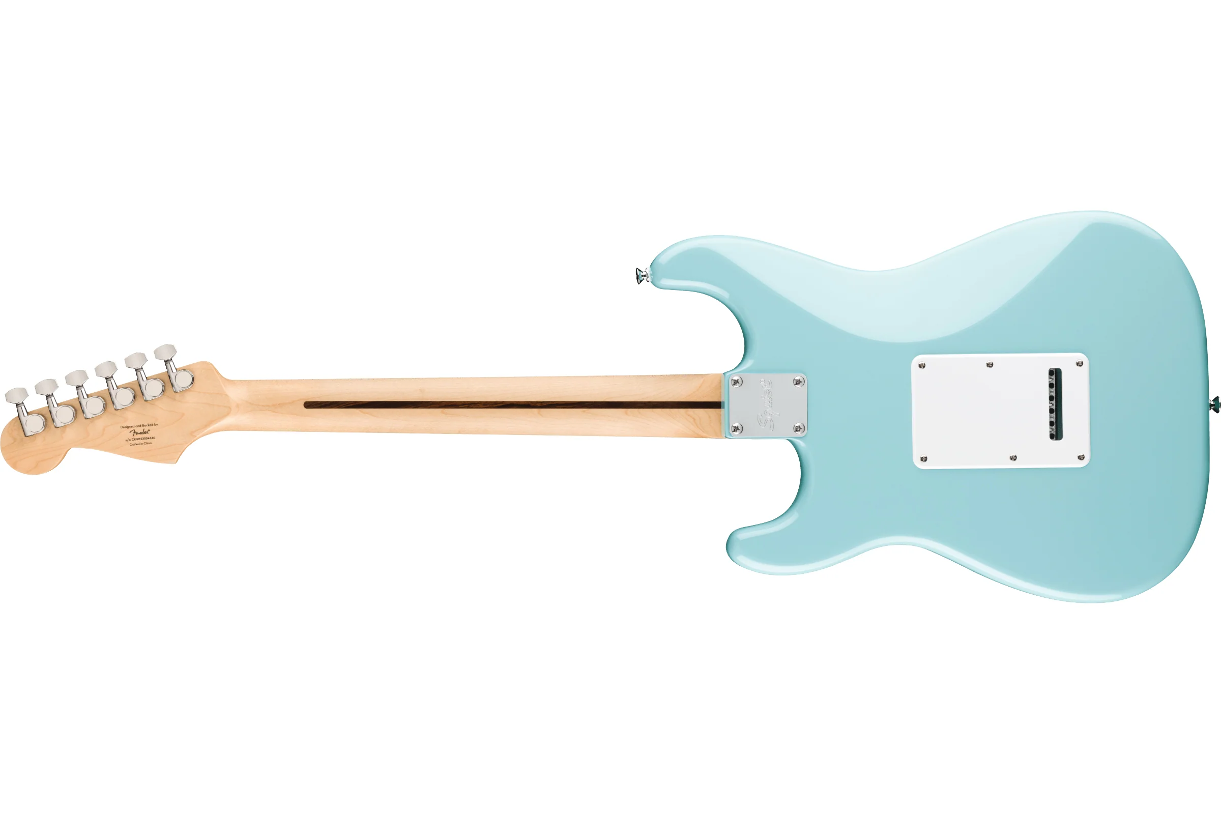 Squier FSR Sonic Stratocaster HSS, Tropical Turquoise - Image 2