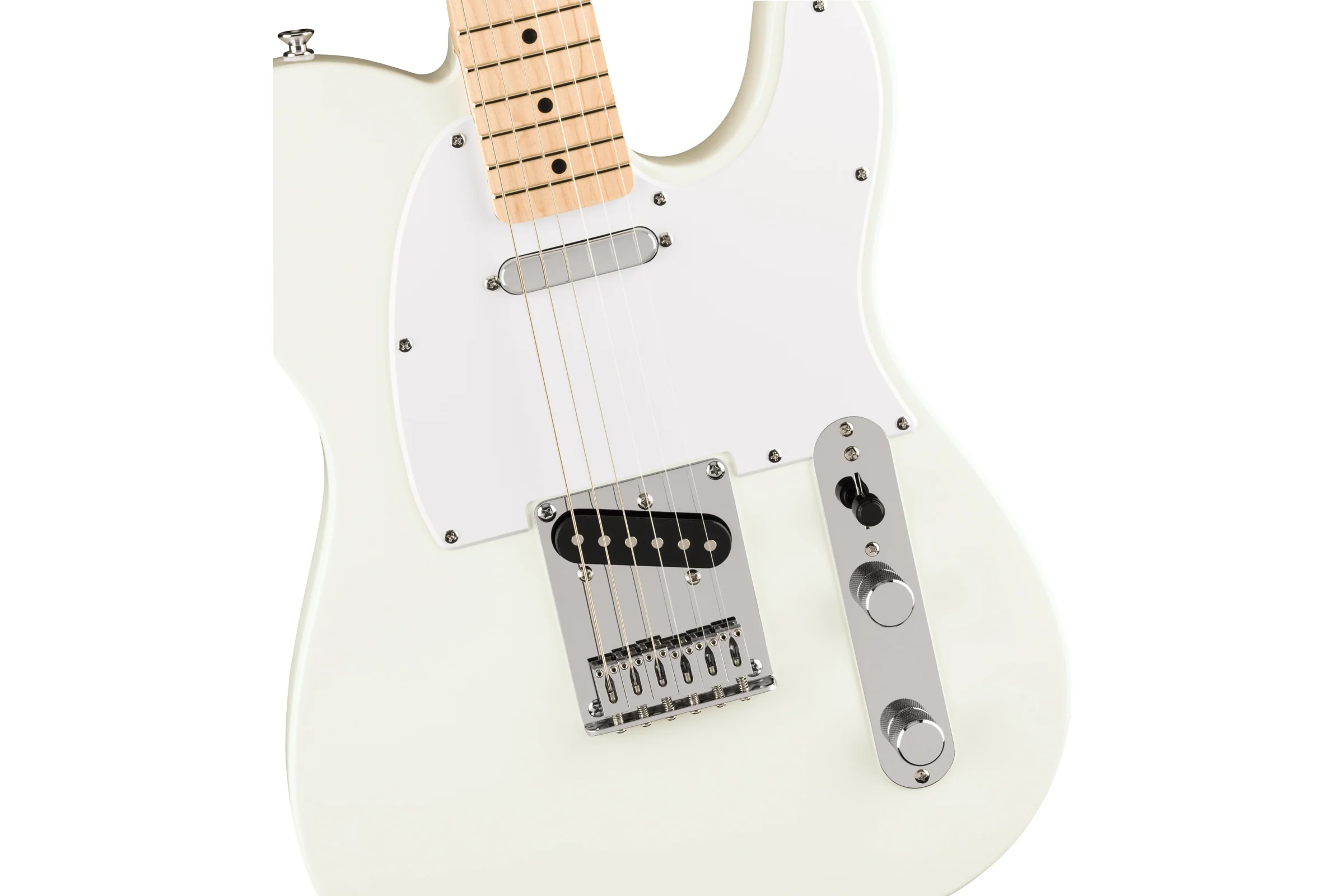 Squier FSR Sonic Telecaster, Arctic White - Image 4